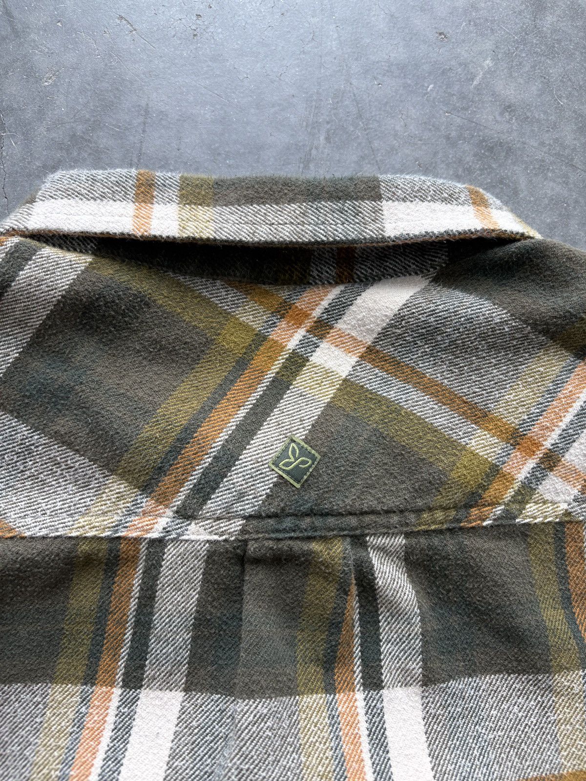 Prana Vintage Y2K Prana Flannel Shirt Green Large Size US L / EU 52-54 / 3 - 7 Thumbnail