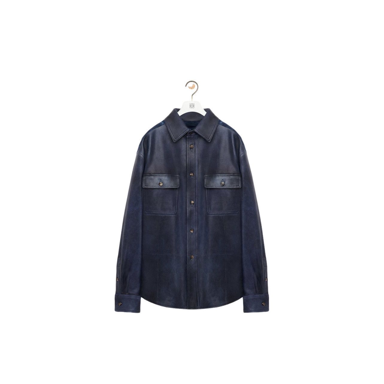 Loewe LOEWE $5800 Navy Blue Jacket New & Authentic (Men's size:L;) Size US L / EU 52-54 / 3 - 1 Preview