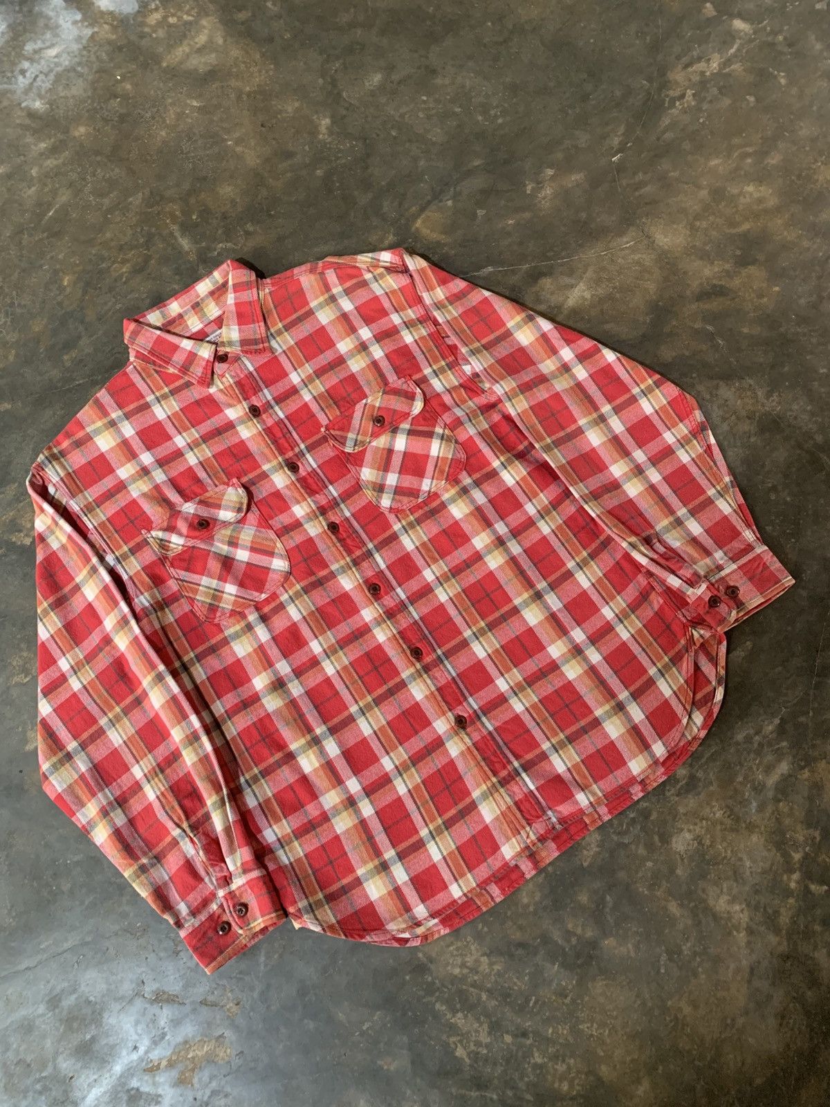 Avirex Vintage AVIREX Heavy Rugged Plaid Flannel Double Pocket Size US M / EU 48-50 / 2 - 3 Thumbnail