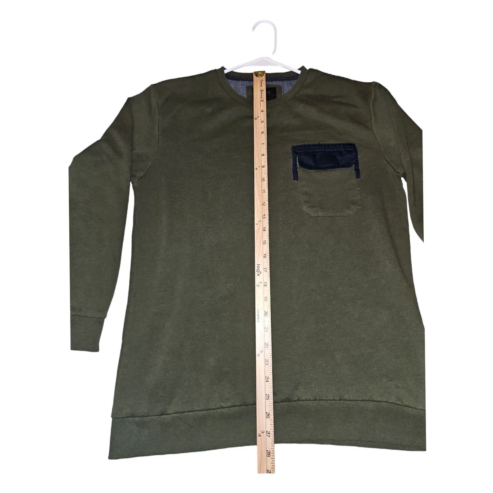 Nomad Nomad Sweatshirt Large Men's Long Sleeve Olive Green Pullover Pocket Outdoors Size US L / EU 52-54 / 3 - 4 Thumbnail