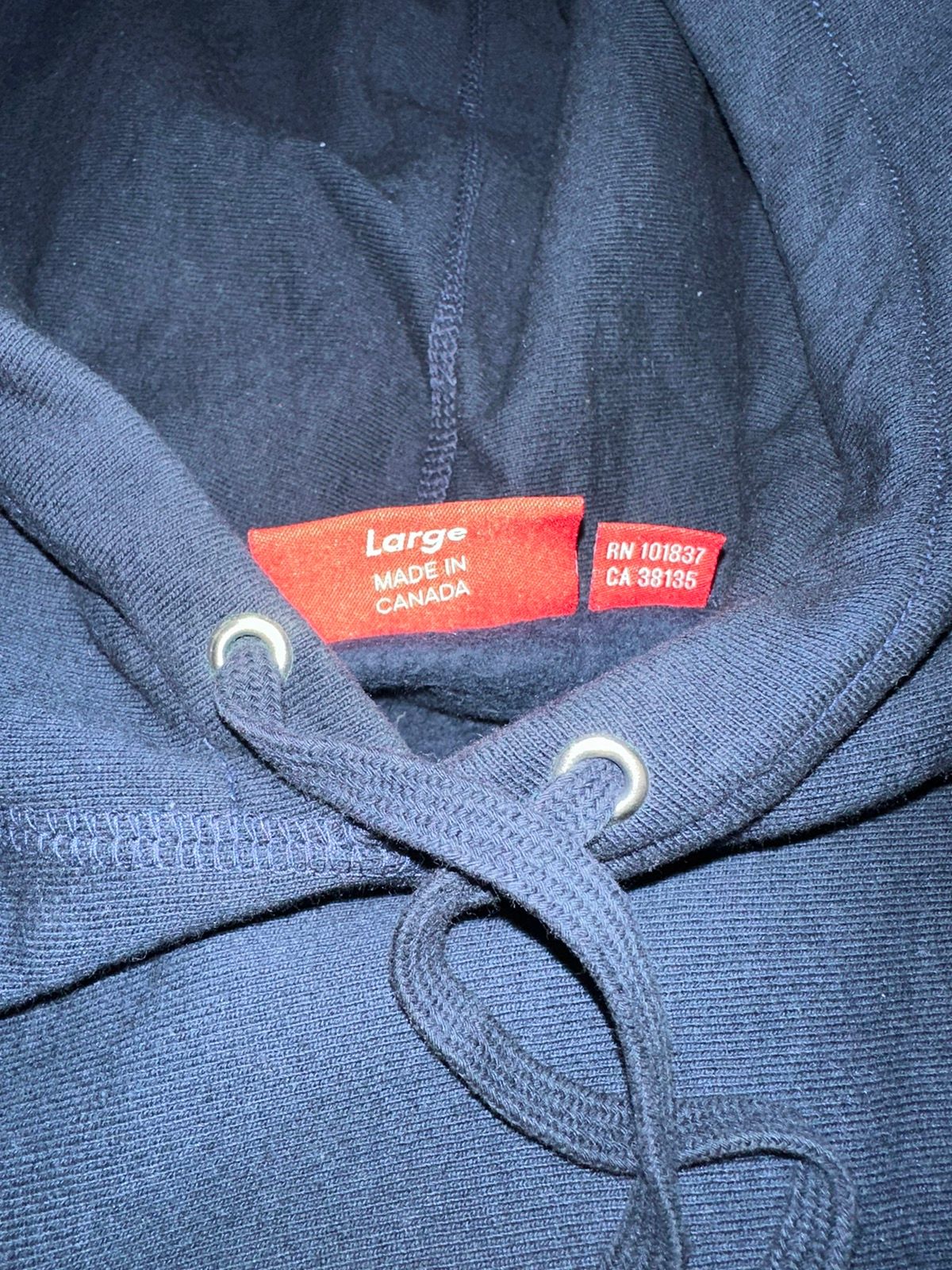 Supreme Supreme Bandana Box Logo Hooded Sweatshirt Navy Blue Large Size US L / EU 52-54 / 3 - 6 Thumbnail