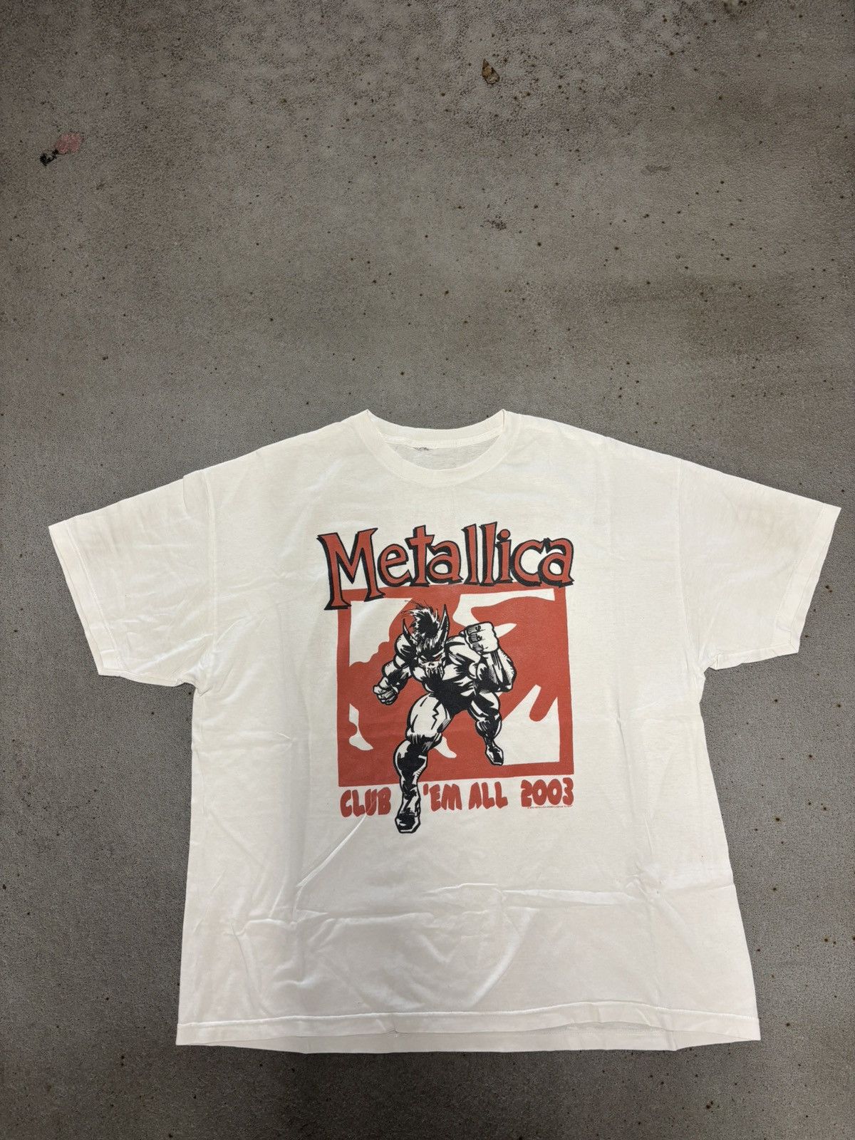 Metallica 2003 METALLICA ‘CUB EM ALL’ T-SHIRT Size US XL / EU 56 / 4 - 1 Thumbnail