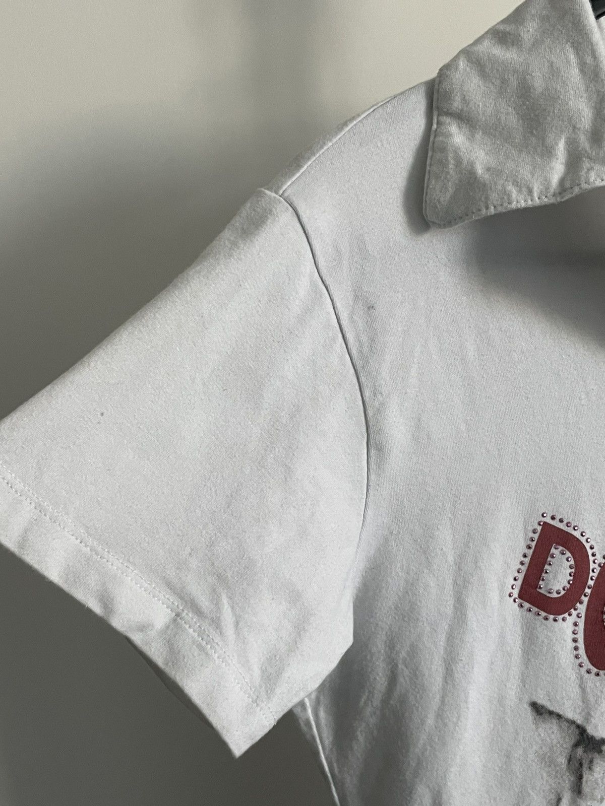 Dolce & Gabbana Vintage Y2K Dolce & Gabbana Polos Crop Shirt RARE Size M / US 6-8 / IT 42-44 - 6 Thumbnail