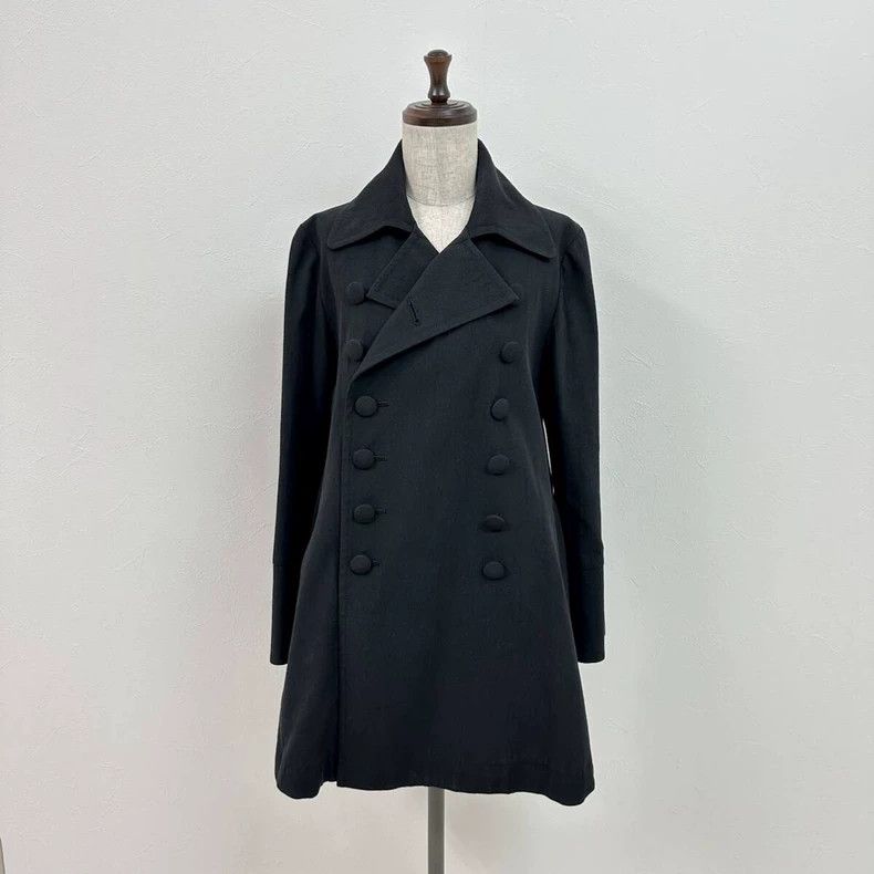 Yohji Yamamoto Yohji Yamamoto black coat Size S / US 4 / IT 40 - 3 Thumbnail