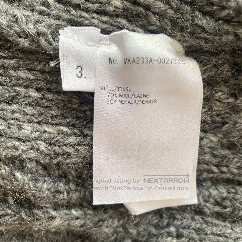 Thom Browne Thom Browne Gray Wool Jumper for Women . Size L / US 10 / IT 46 - 6 Thumbnail