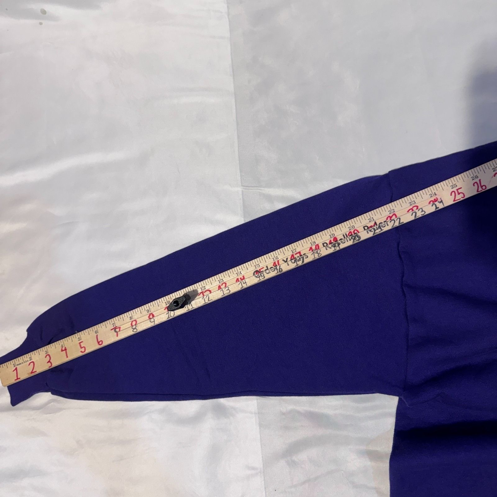 Jerzees Vintage Jerzees 90s Purple Blank Crewneck Sweatshirt - 2XL M Size US XXL / EU 58 / 5 - 4 Thumbnail