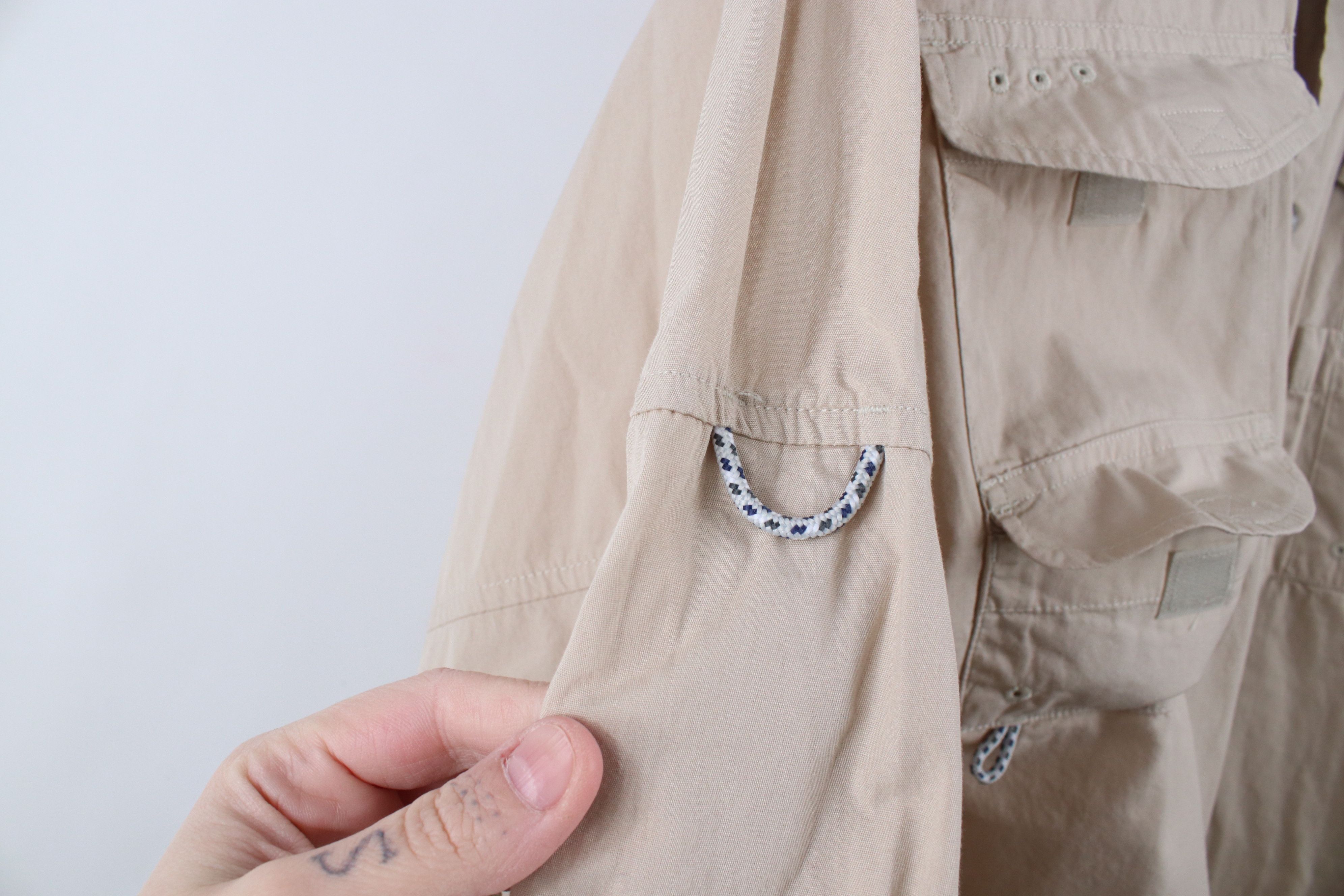 Columbia × Vintage Columbia PFG Performance Gear Button Shirt Beige Khaki Size US XL / EU 56 / 4 - 7 Thumbnail