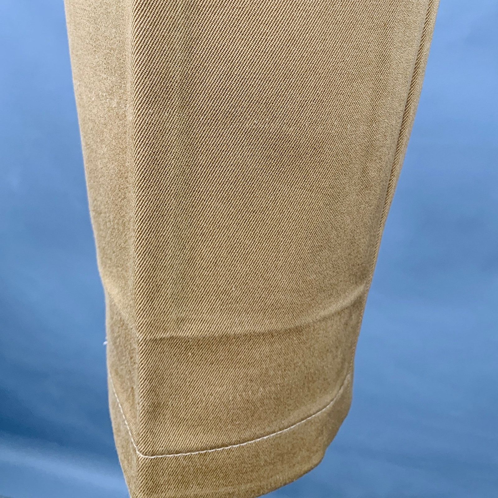 Jil Sander JIL SANDER Size L Tan Cotton Drawstring Casual Pants Size US 36 / EU 52 - 3 Thumbnail