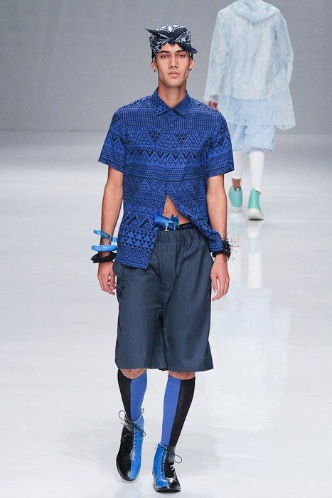 Phenomenon SS2011 Runaway Tribal Rayon Button Shirt