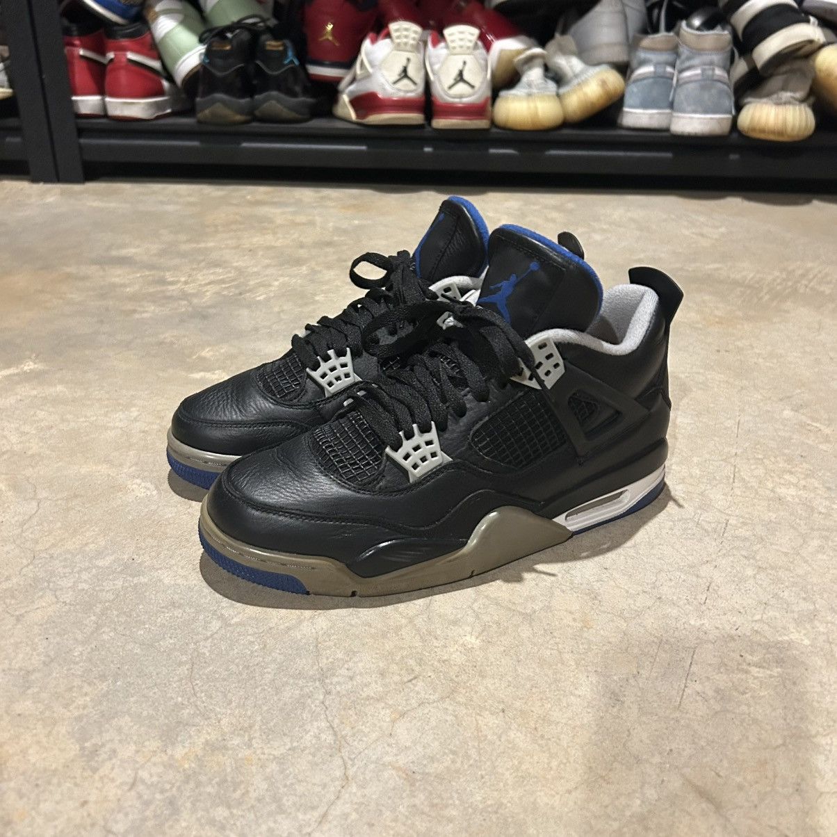 Jordan Brand × Nike Air Jordan 4 Retro Motorsports Alternate 2017 US 8 Size US 8 / EU 41 - 2 Thumbnail