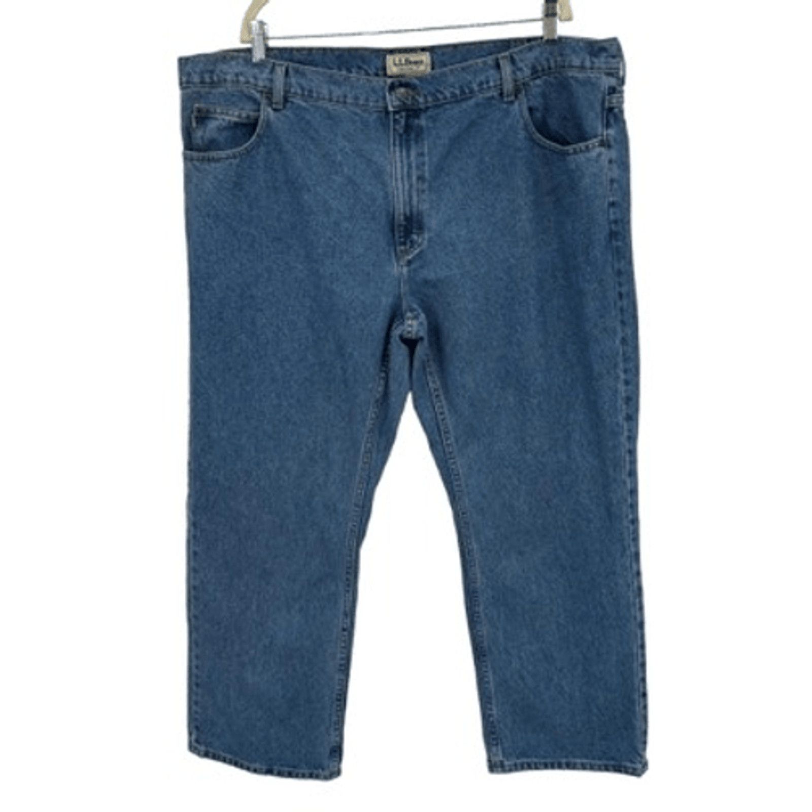 L.L. Bean L.L Bean Denim Standard High-Rise Straight Jeans SZ 44x28 Size US 44 / EU 60 - 1 Thumbnail