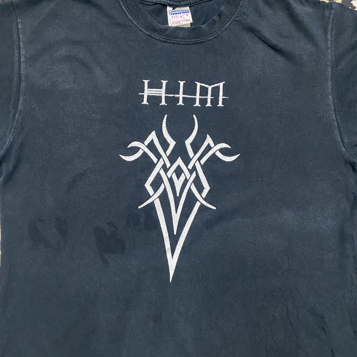 Band Tees Vintage HIM Glam Rock Band Shirt Heartagram Ltd Size US M / EU 48-50 / 2 - 6 Thumbnail