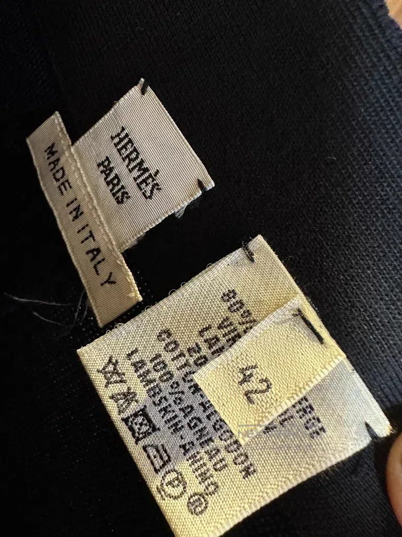 Hermes Hermes Leather-patched Pants Size 27" / US 4 / IT 40 - 2 Thumbnail
