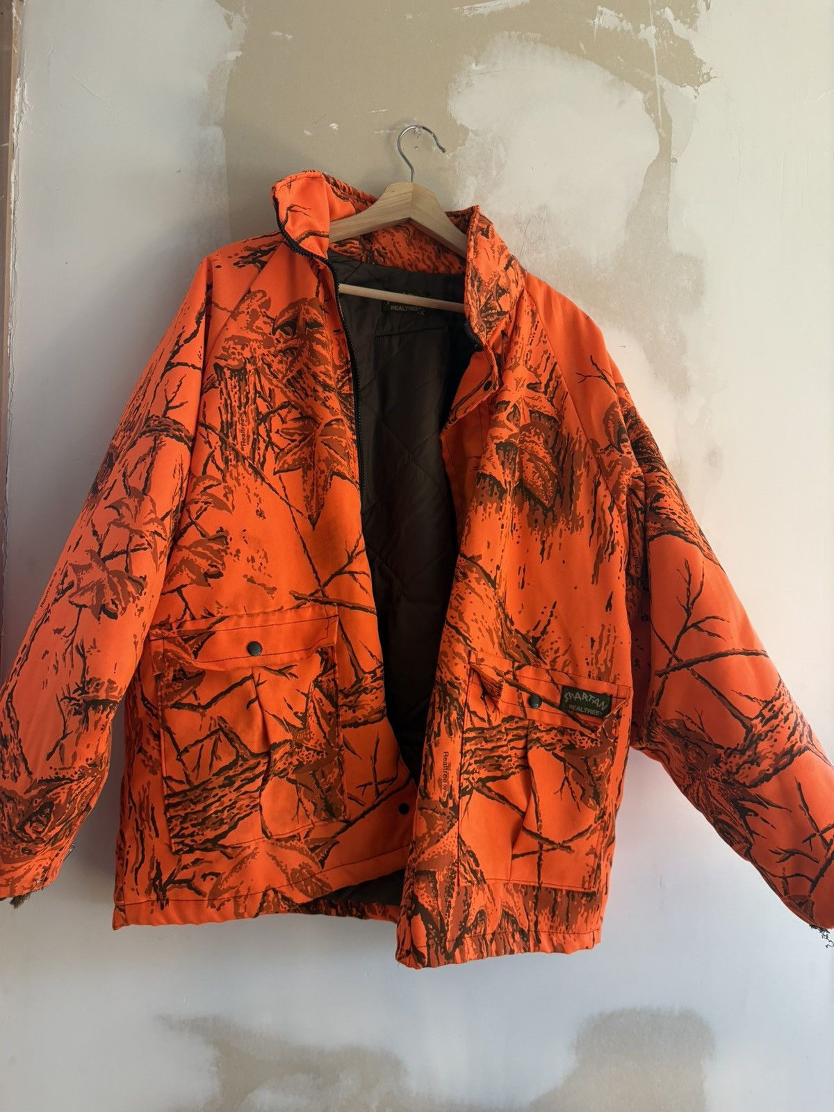 Realtree × Vintage Orange Real Tree Jacket Size US L / EU 52-54 / 3 - 1 Thumbnail