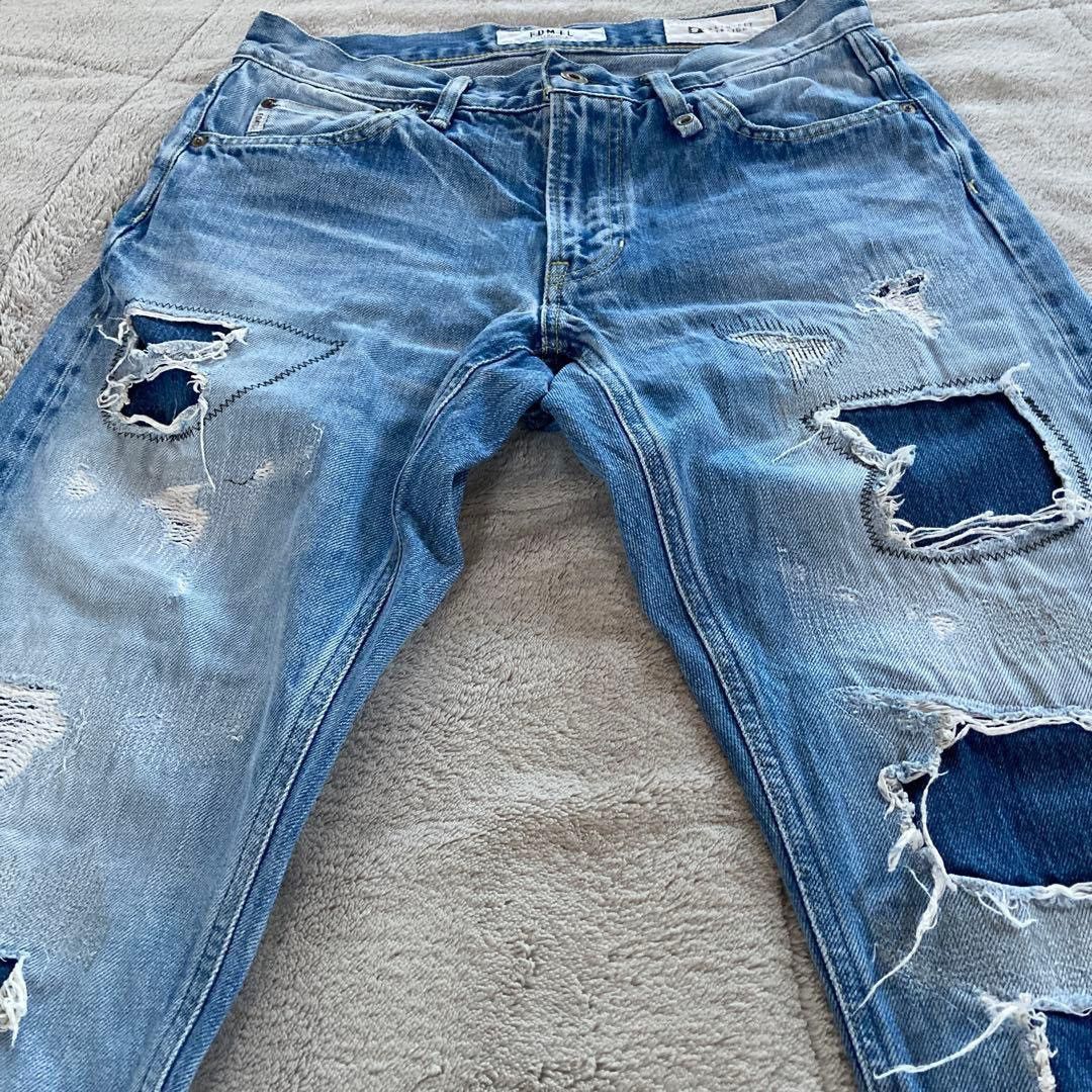 FDMTL Distressed Jeans Size US 30 / EU 46 - 2 Thumbnail