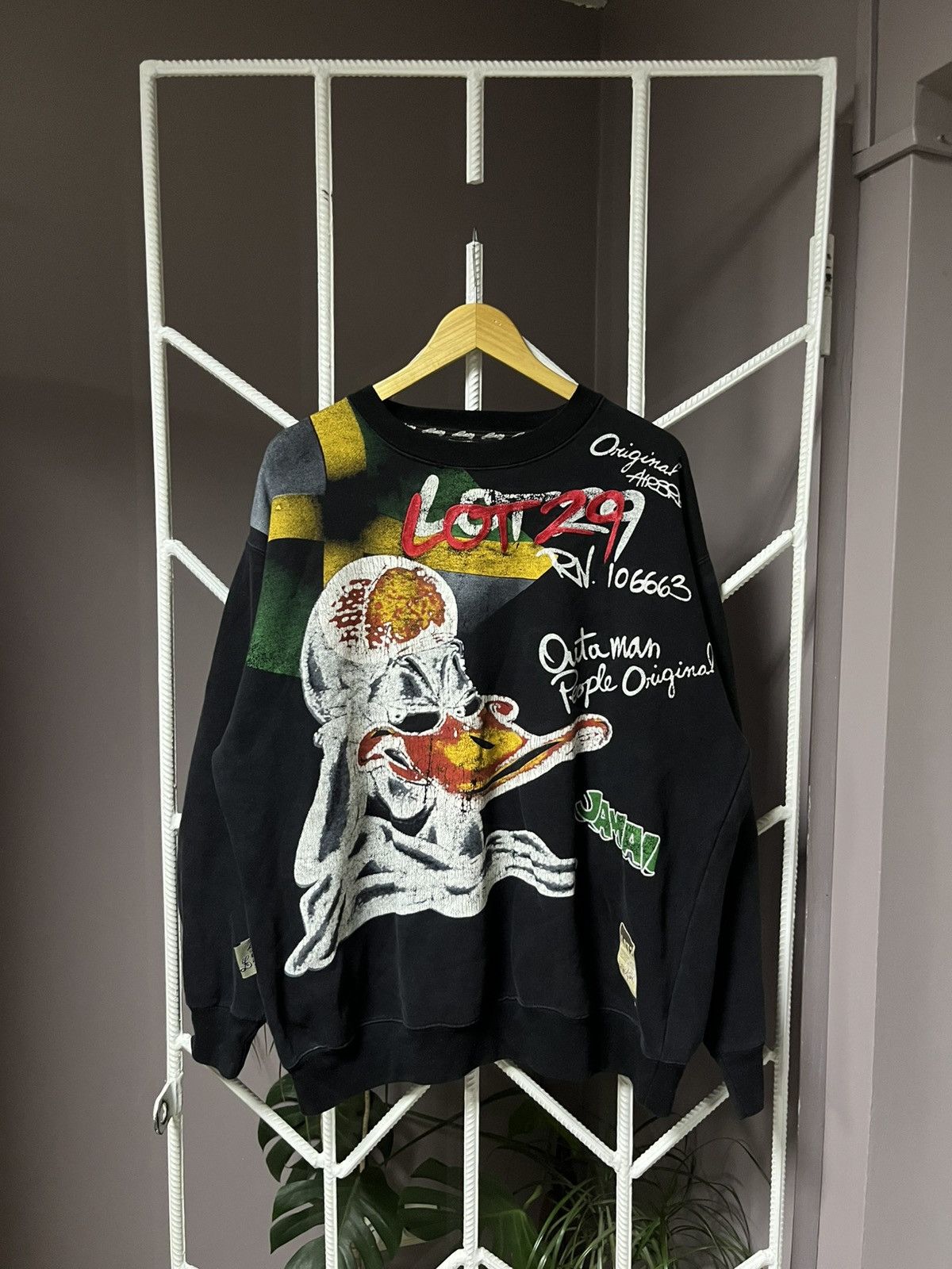 Cartoon Network Vintage Lot 29 Duck Y2K Sweatshirt Crewneck Full Print Size US L / EU 52-54 / 3 - 1 Thumbnail