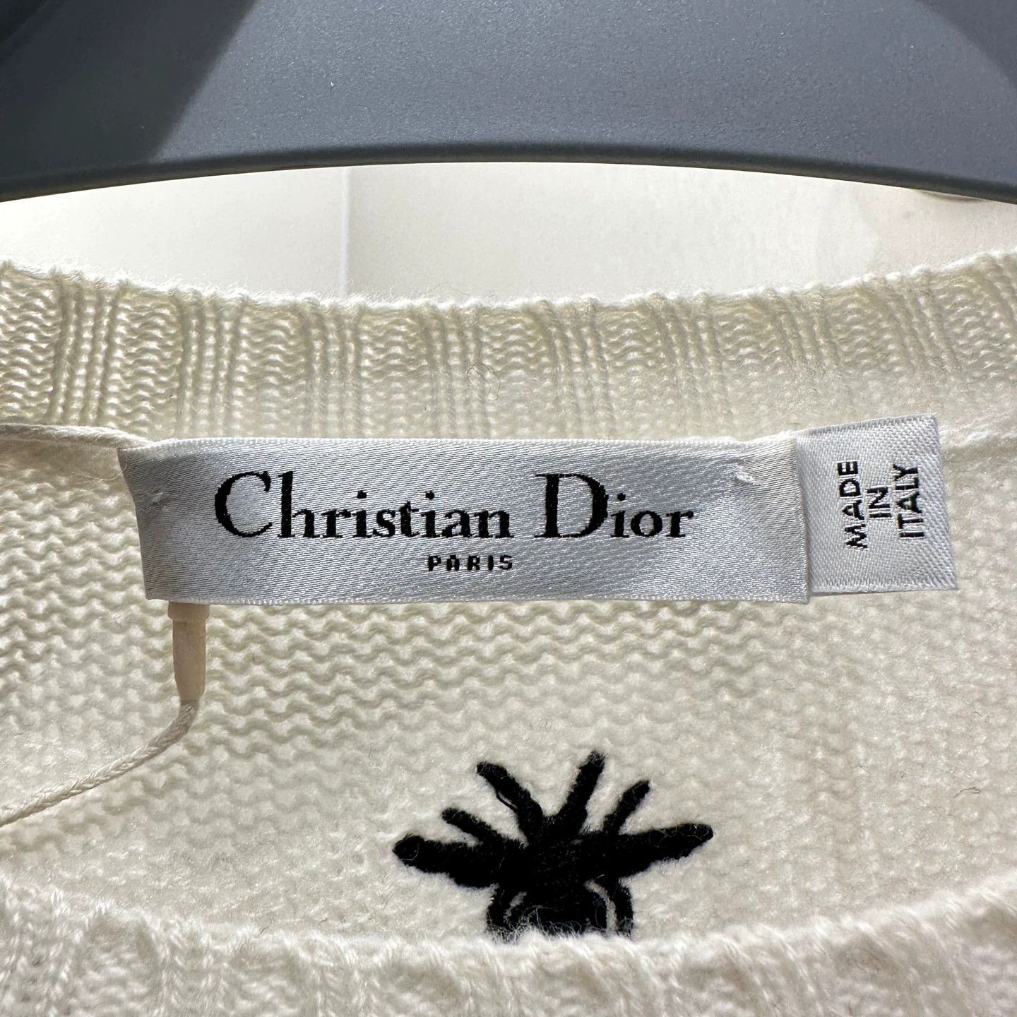 Christian Dior Monsieur CD mar561 Star-embroidered Cashmere Sweater 34 Size XS / US 0-2 / IT 36-38 - 3 Thumbnail