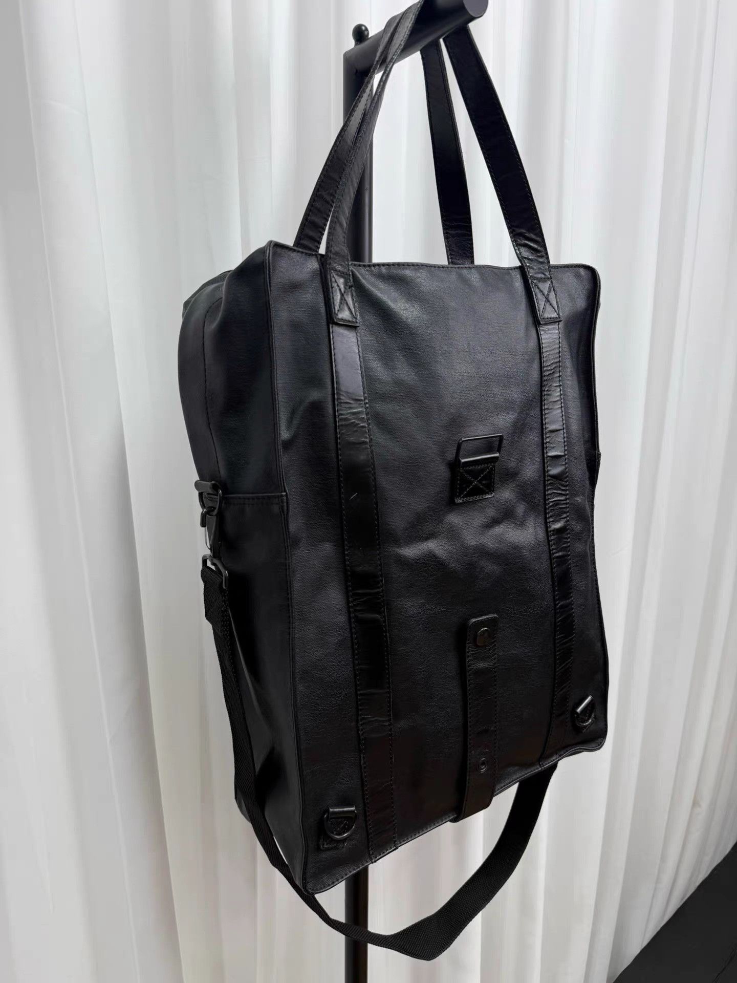 Yohji Yamamoto yohji yamamoto y's for men Waxed Handbag / Crossbody Bag K20 Size ONE SIZE - 7 Thumbnail