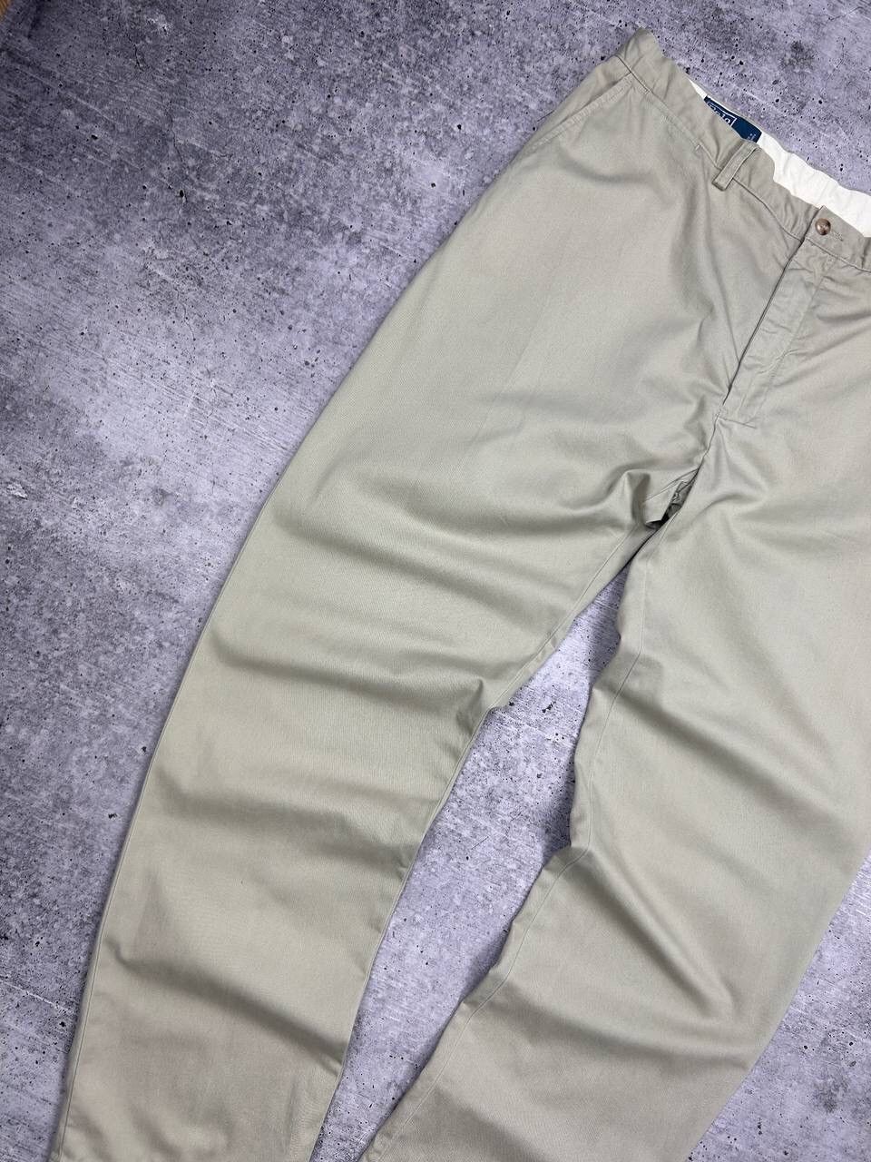 Polo Ralph Lauren × Vintage Vintage Polo Ralph Lauren Y2K Style Gordon Chino Beige Pants Size US 38 / EU 54 - 4 Thumbnail