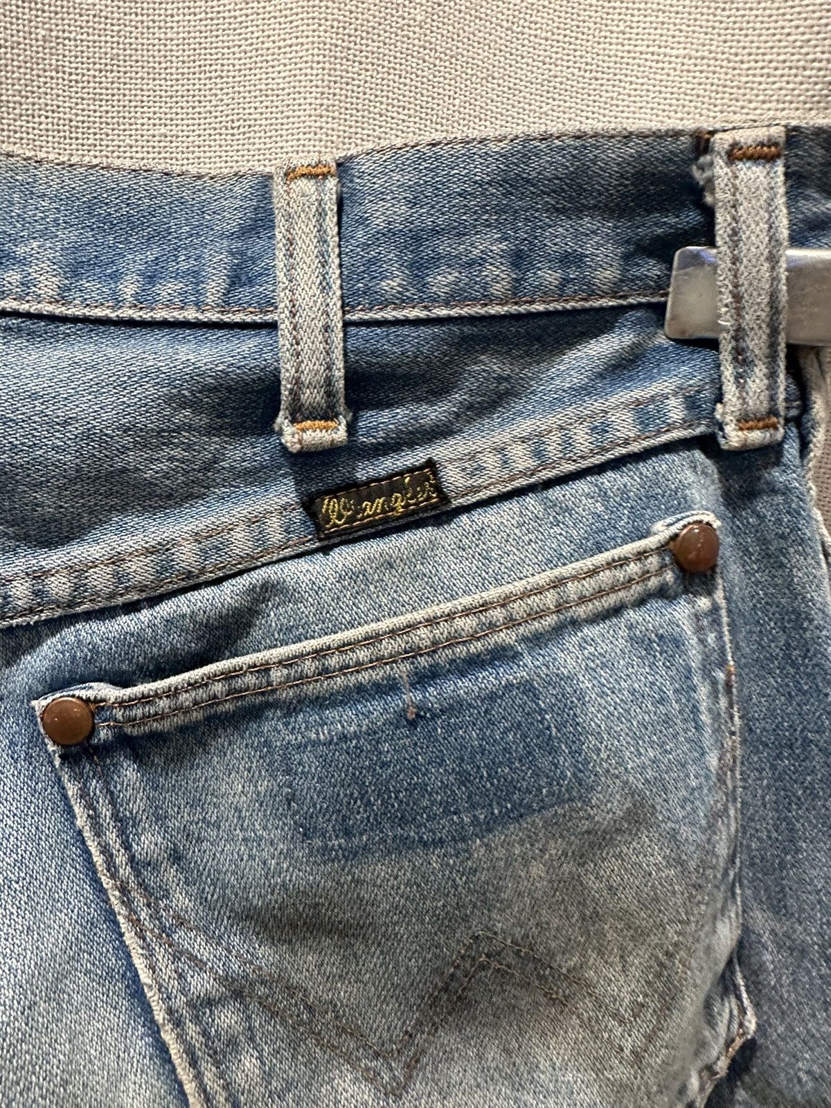 Vintage × Wrangler Wrangler light blue jeans Size US 31 - 4 Thumbnail
