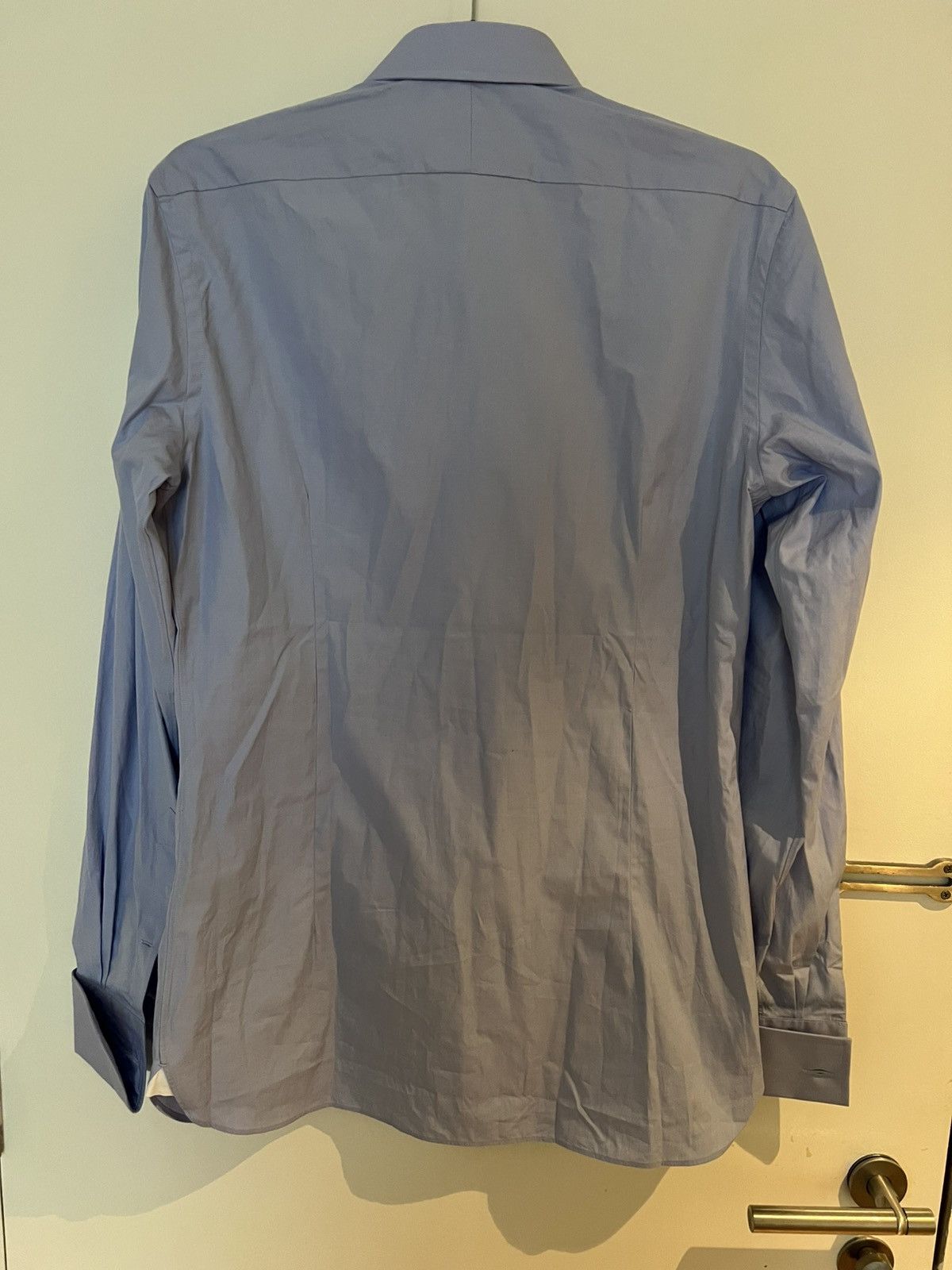 Tom Ford TOM FORD Dress Shirt cotton shirt 40 15.3/4 Blue Size US M / EU 48-50 / 2 - 3 Thumbnail