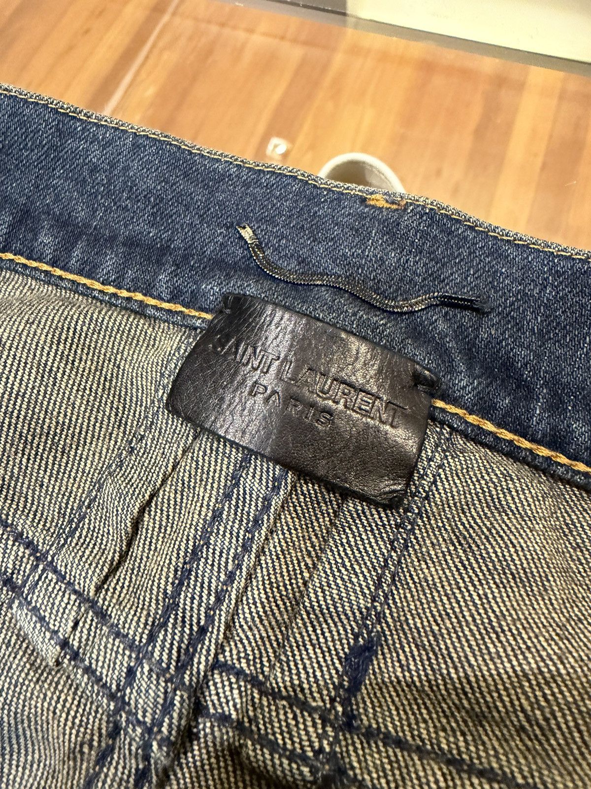 Saint Laurent Paris Saint Laurent Slim Fit Denim Jeans Size US 34 / EU 50 - 3 Thumbnail