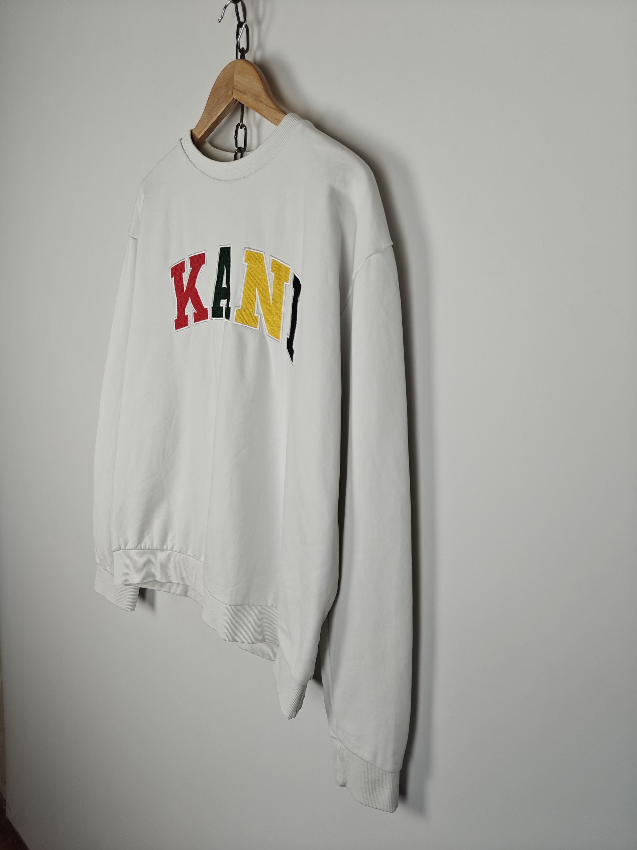 Karl Kani Karl Kani Sweatshirt Crewneck Center Logo White size M Size US M / EU 48-50 / 2 - 5 Thumbnail