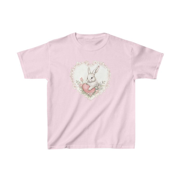 Other Pink Heart Bunny Baby Tee – Cute Style Size M / US 6-8 / IT 42-44 - 1 Thumbnail
