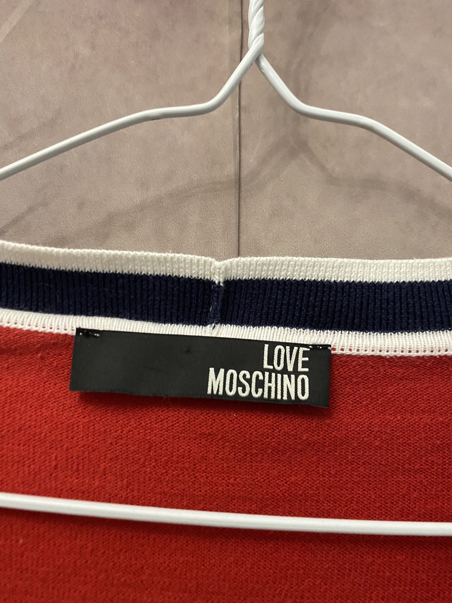 Designer × Moschino Love Moschino Sweater Cardigan Luxury Size US M / EU 48-50 / 2 - 4 Thumbnail