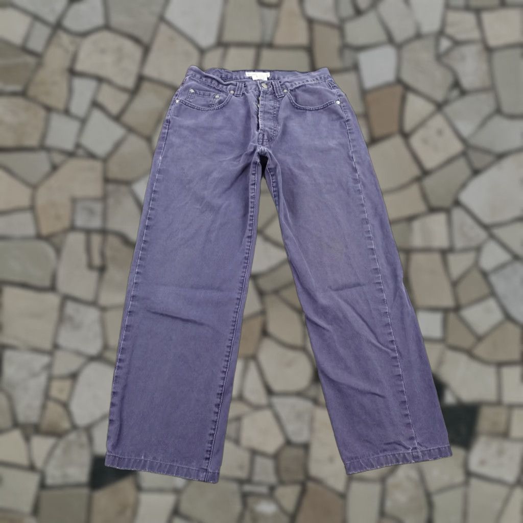 Banana Republic VINTAGE Banana Republic Rugged Jeans Pants Mens 32x32 Blue Button Fly Denim 90s Size US 30 / EU 46 - 1 Thumbnail