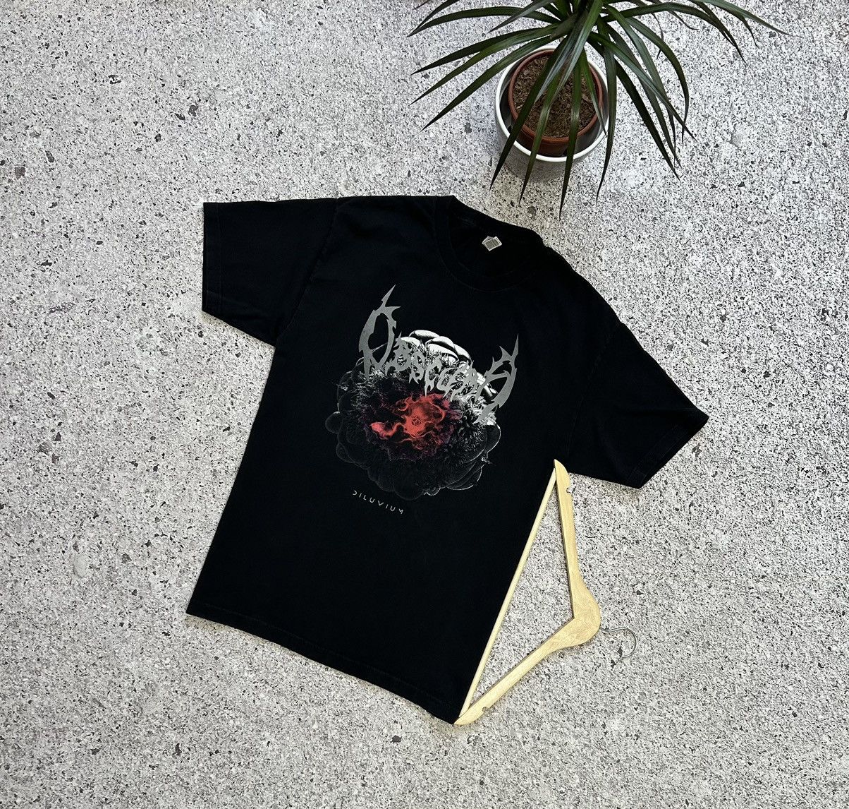 Band Tees × Vintage Rare Vintage Obscura Diluvium Rock Band Promo T-Shirt 2018 Size US L / EU 52-54 / 3 - 1 Thumbnail