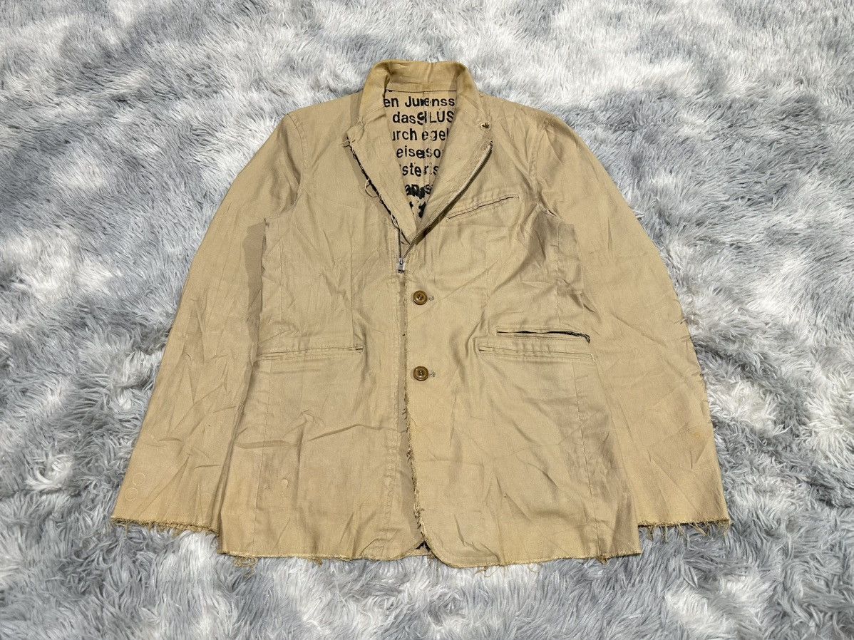Schlussel 🔥Y2K Schlussel Poem Blazer Jacket Rick Owens Julius Style Size US M / EU 48-50 / 2 - 8 Thumbnail