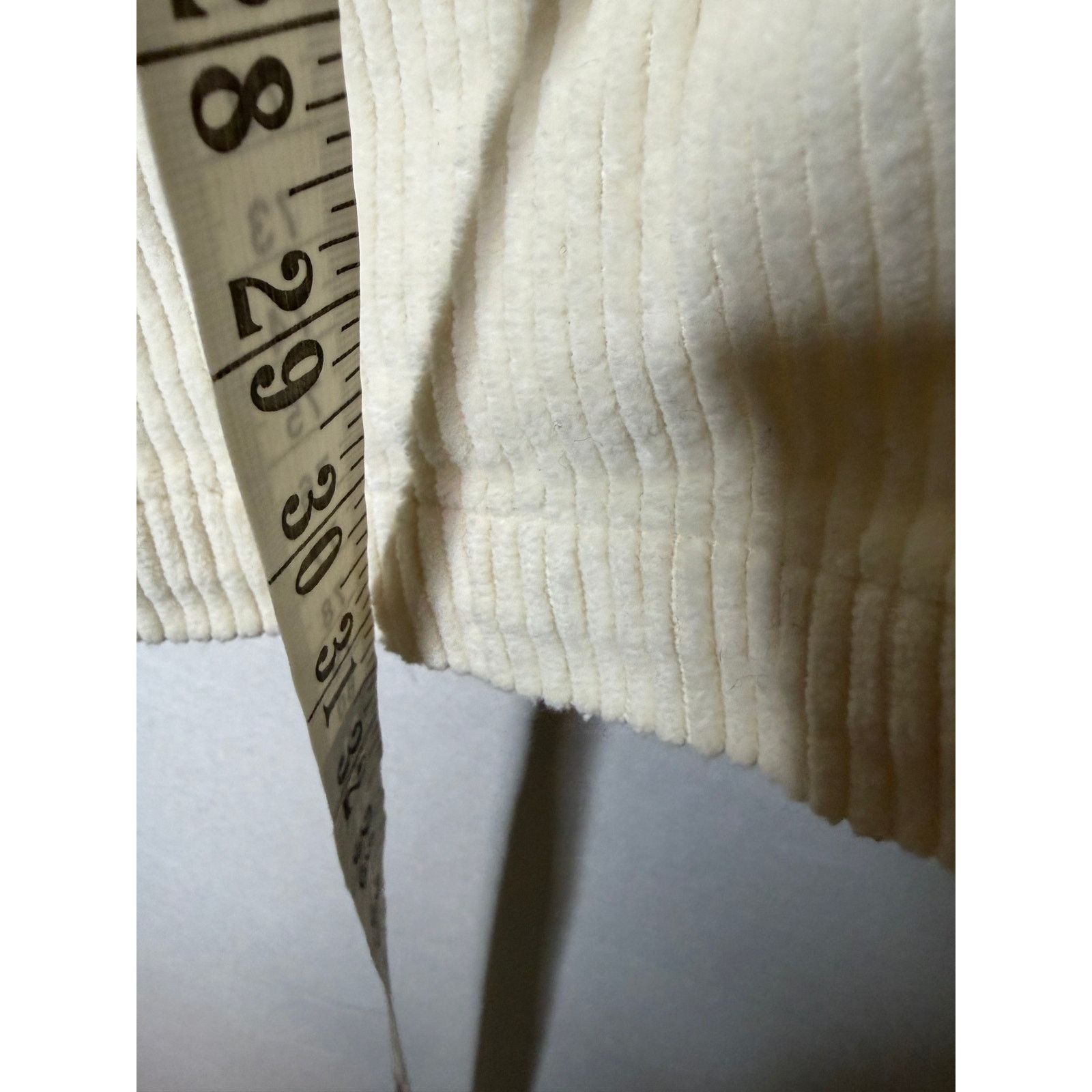 Other Egg Trading London white corduroy baggy barrel short pants Size 26" / US 2 / IT 38 - 5 Thumbnail