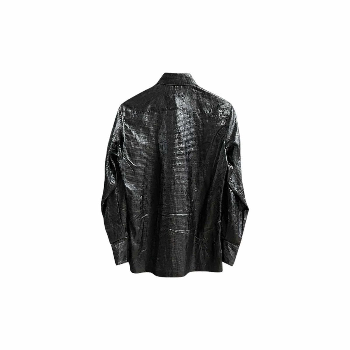 Gaultier Homme Objet × Jean Paul Gaultier 🔥Rare Vintage Jean Paul Gautier Objet Shirt Black Sheer Size US M / EU 48-50 / 2 - 3 Thumbnail
