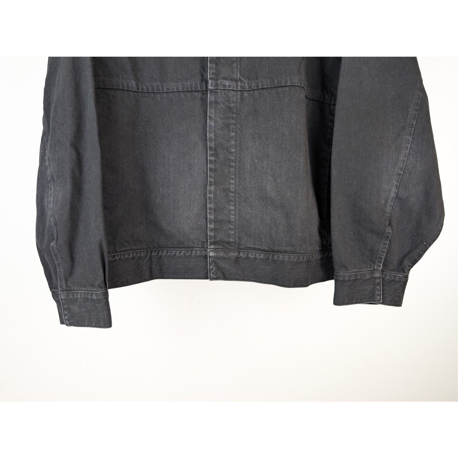 Fear of God o1rshd1 Canvas Utility Trucker Denim Jacket in Black Size US XL / EU 56 / 4 - 4 Thumbnail