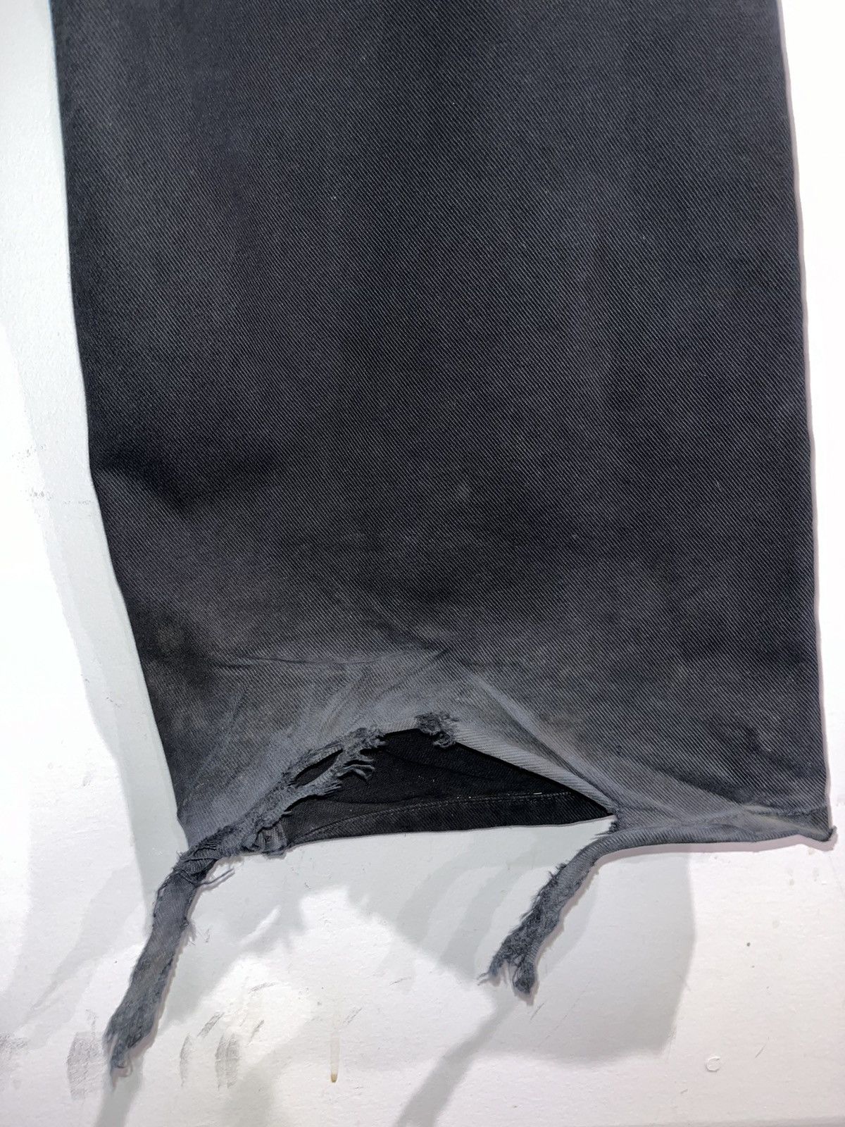 Balenciaga Balenciaga Baggy Pants in black soft moleskine denim S Size US 30 / EU 46 - 5 Thumbnail