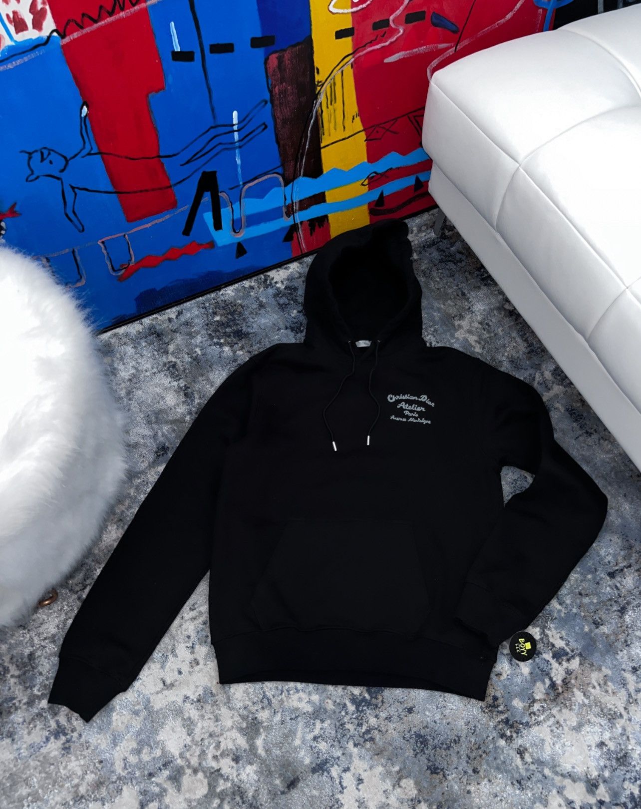 Dior DIOR LOGO HOODIE Size US S / EU 44-46 / 1 - 2 Thumbnail