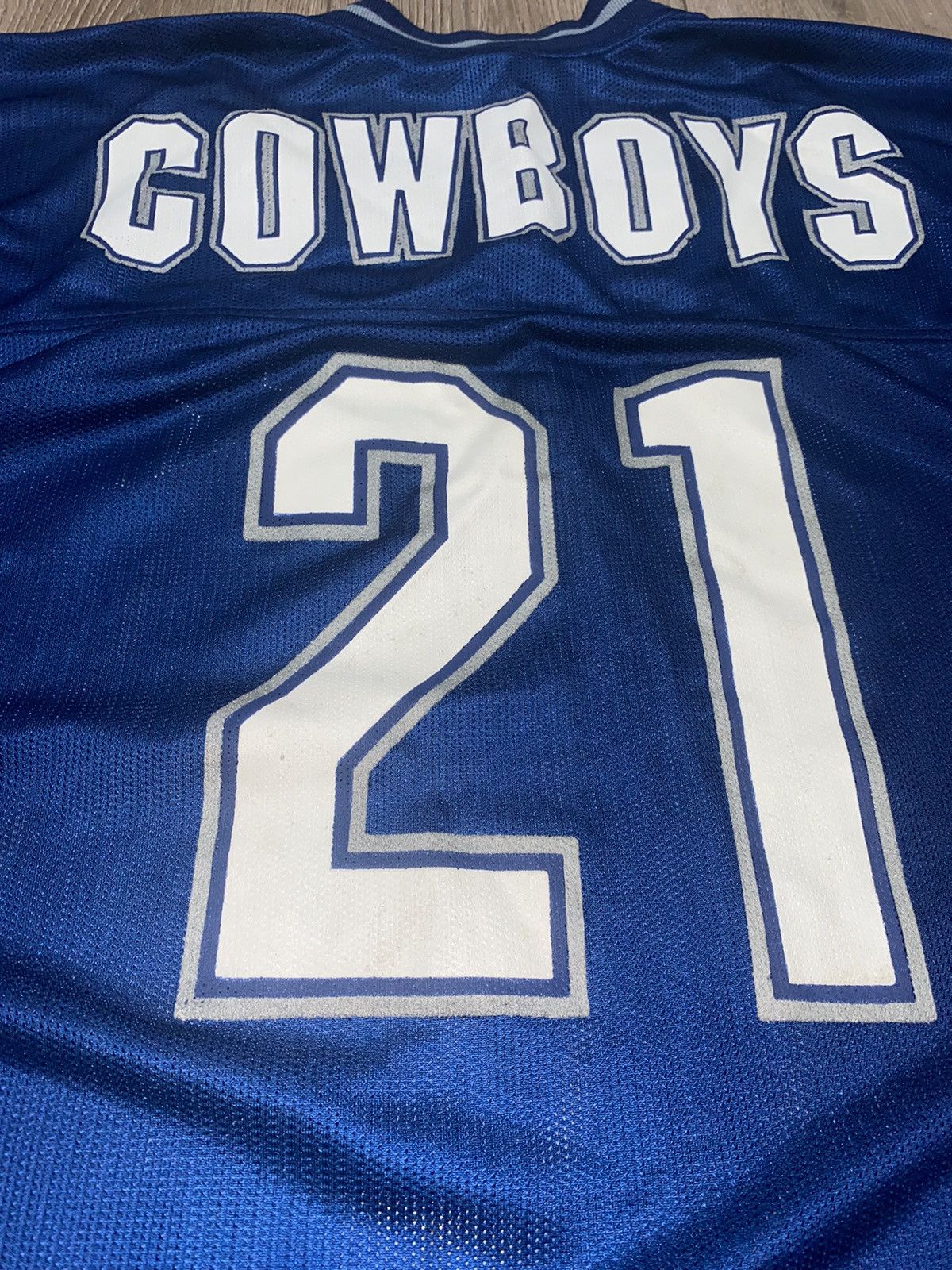 Other Dallas Cowboys Campri Jump Around Jersey Shirt 1996 NFL Size US XL / EU 56 / 4 - 18 Thumbnail