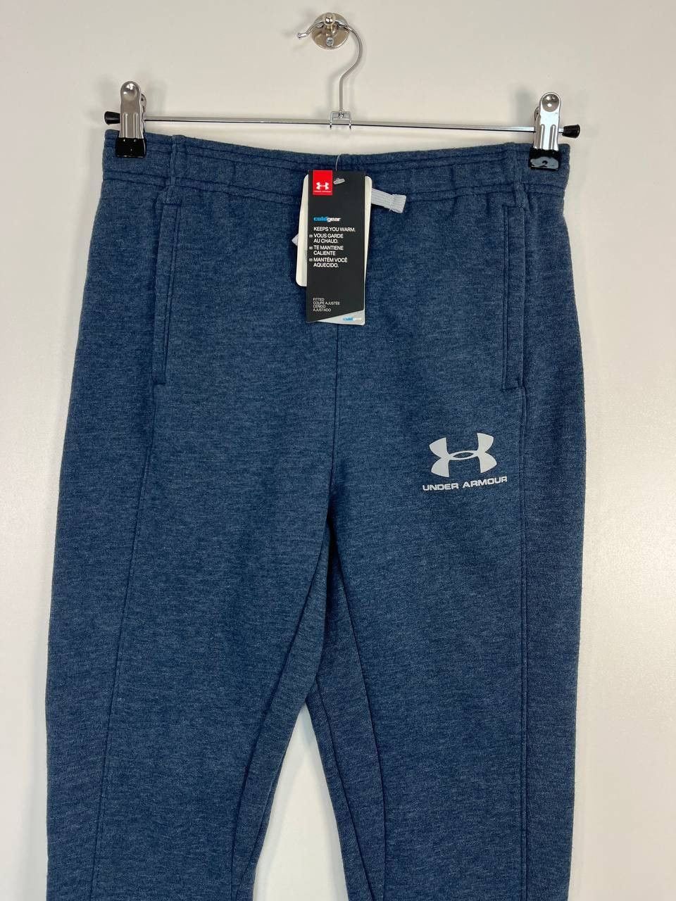 Under Armour Under Armour ColdGear Fitted Jogger Pants Blue Size Youth L Size US 32 / EU 48 - 2 Thumbnail