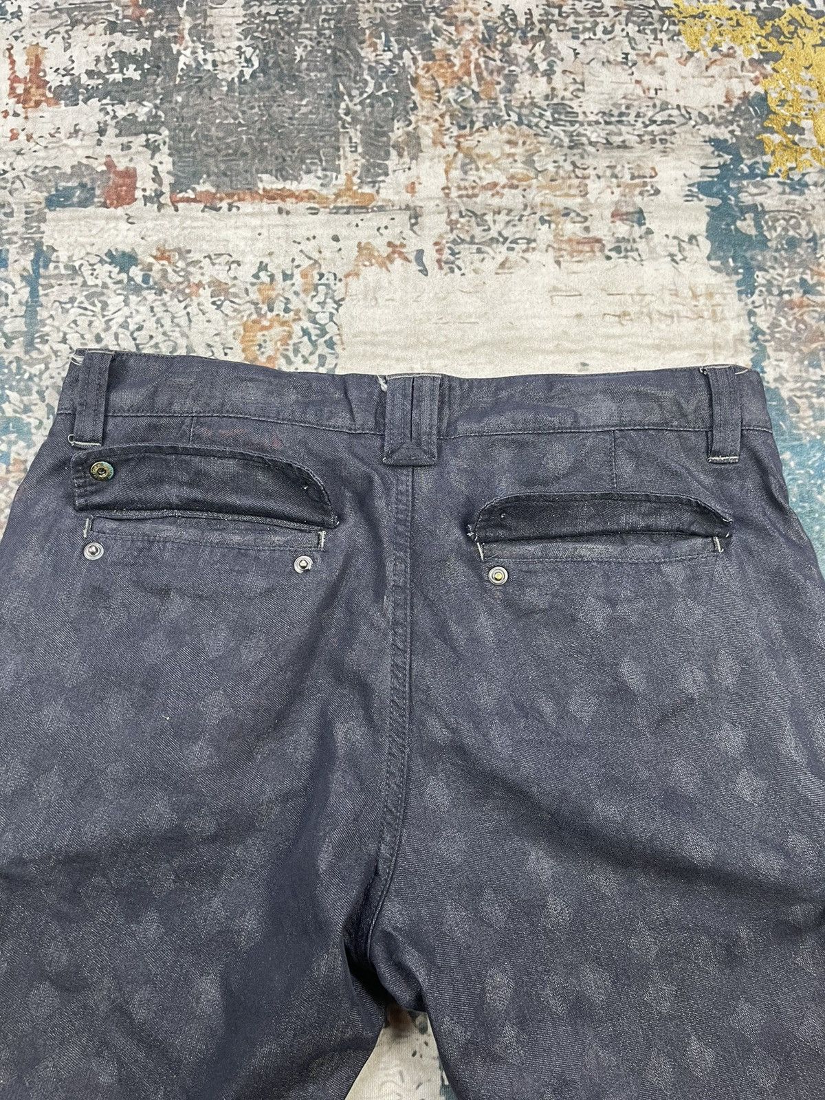 semanticdesign Semantic Design Diamond Checked Multi Pocket Bush Pants Size US 33 - 5 Thumbnail