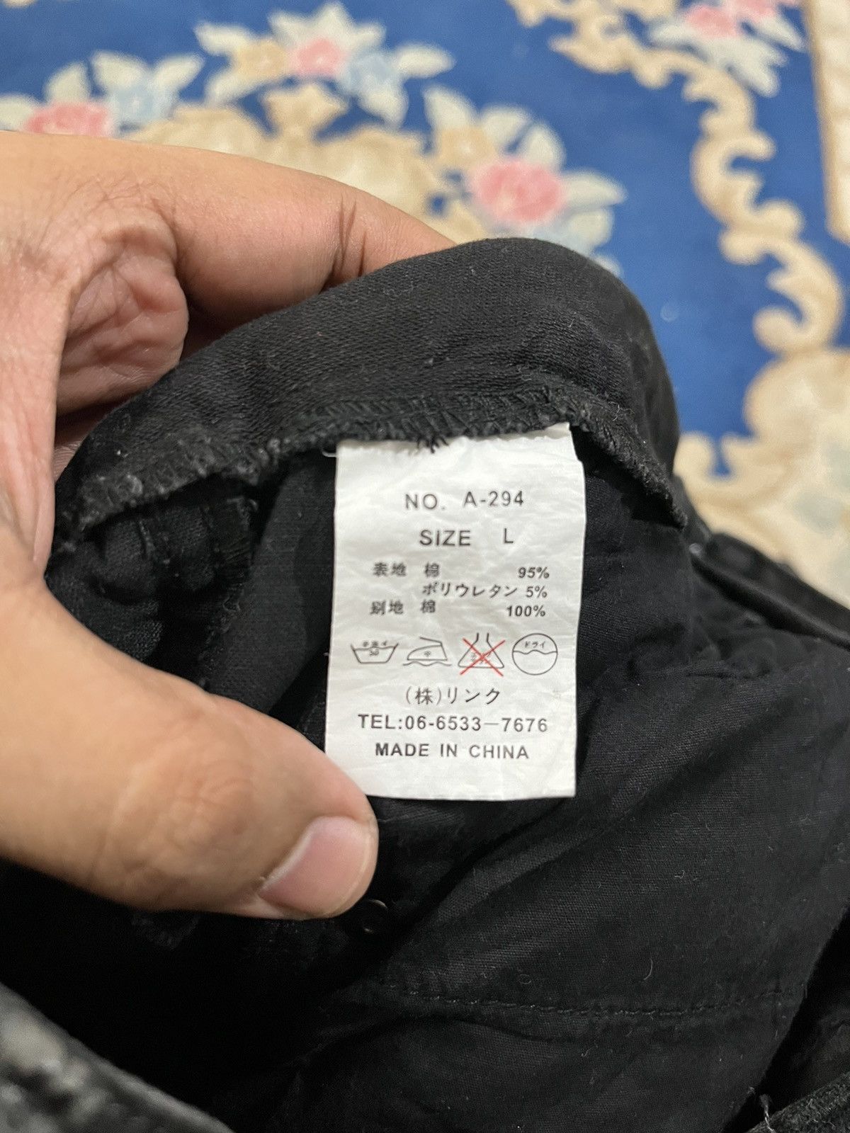 Beauty Beast Vintage Cook #E99 Baggy Denim Size US 31 - 13 Thumbnail