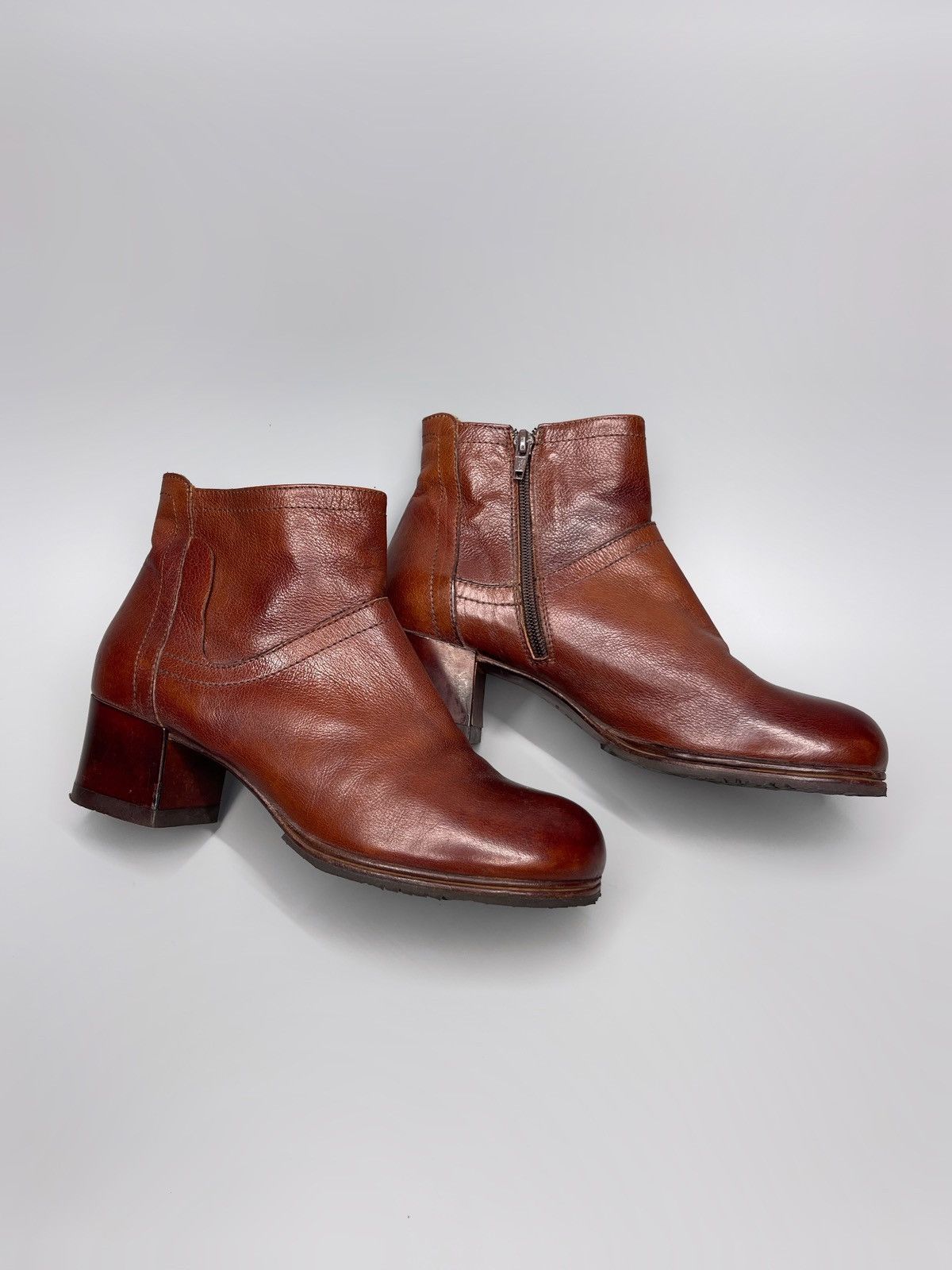 Guidi × MoMA MoMa Leather Zip Boots style Rick Owens Rare Maison Margiela Size US 7 / EU 40 - 1 Thumbnail
