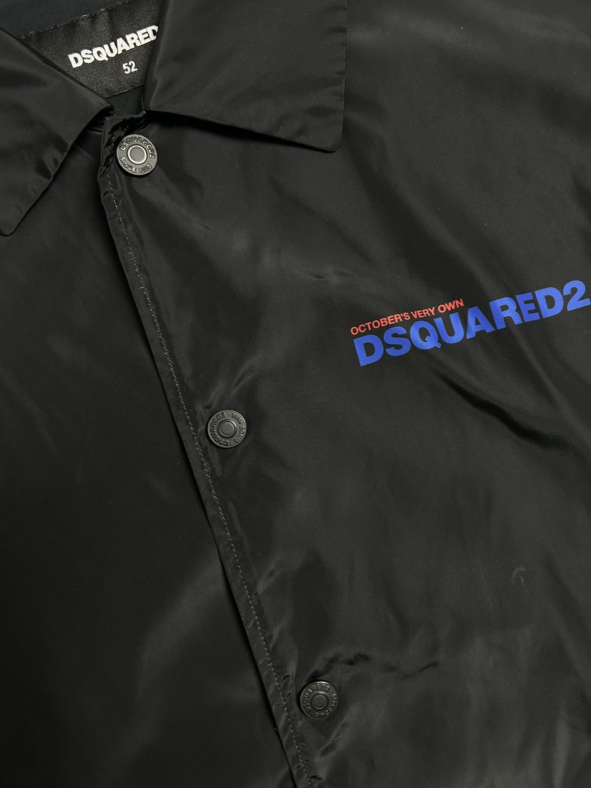 Dsquared2 × October's Very Own Dsquared2 x OvO Coach Jacket Size US L / EU 52-54 / 3 - 4 Thumbnail