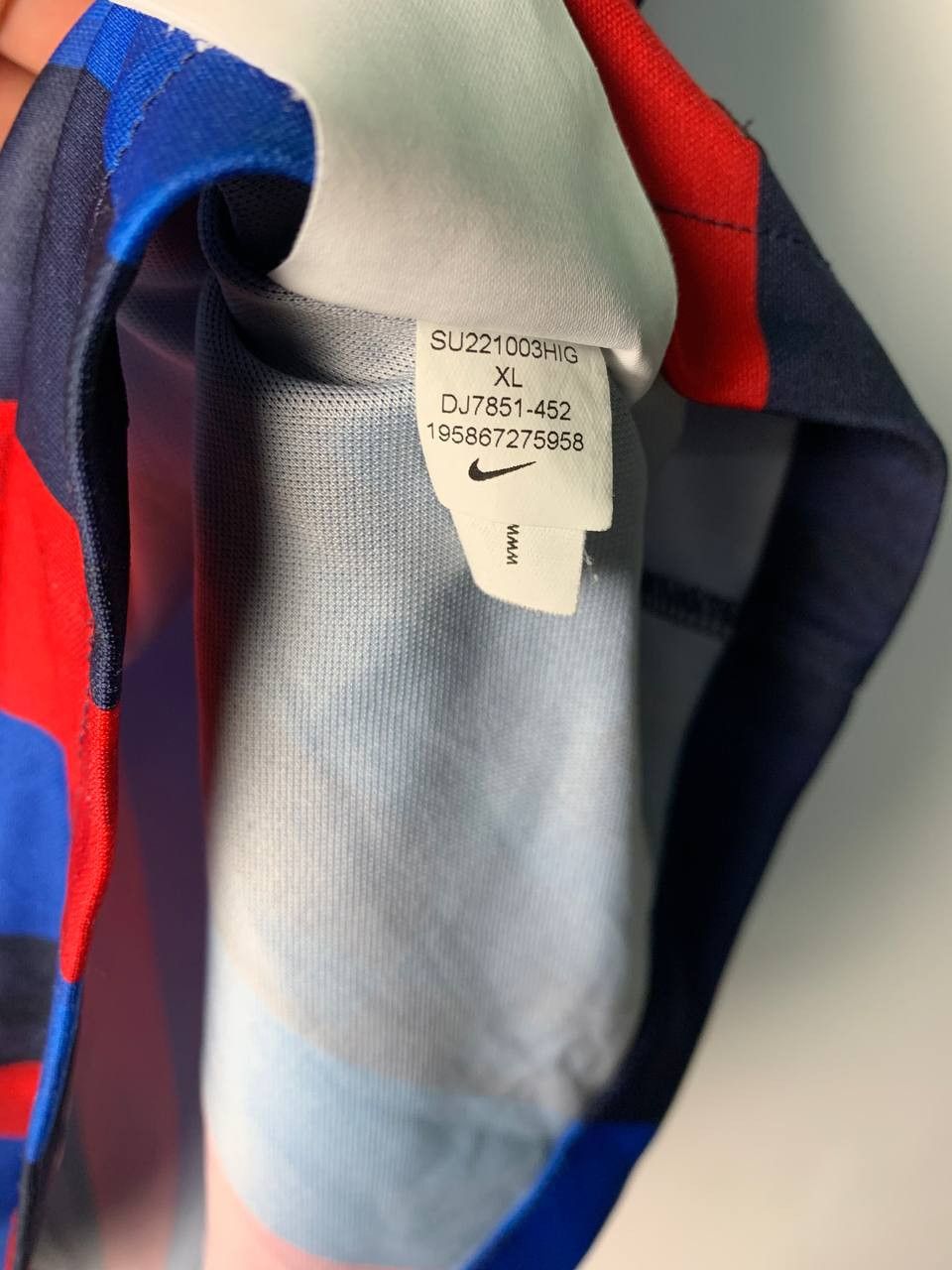 Nike Fc Barcelona Home Football Shirt Soccer Jersey 2022/23 Size US XXS / EU 40 - 5 Thumbnail