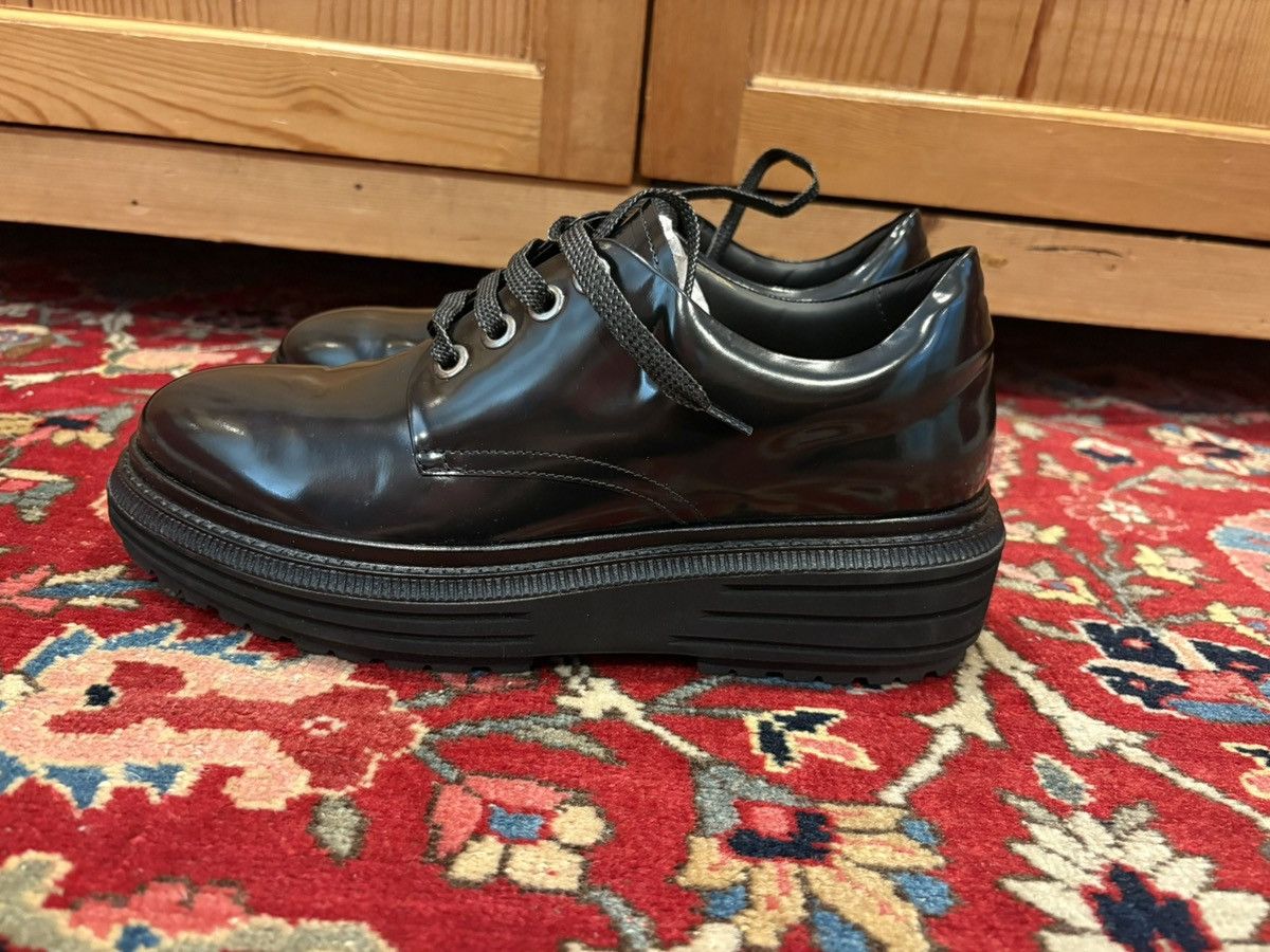 Emporio Armani Armani Black Patent Leather Dress Shoes Size US 9 / EU 42 - 5 Thumbnail