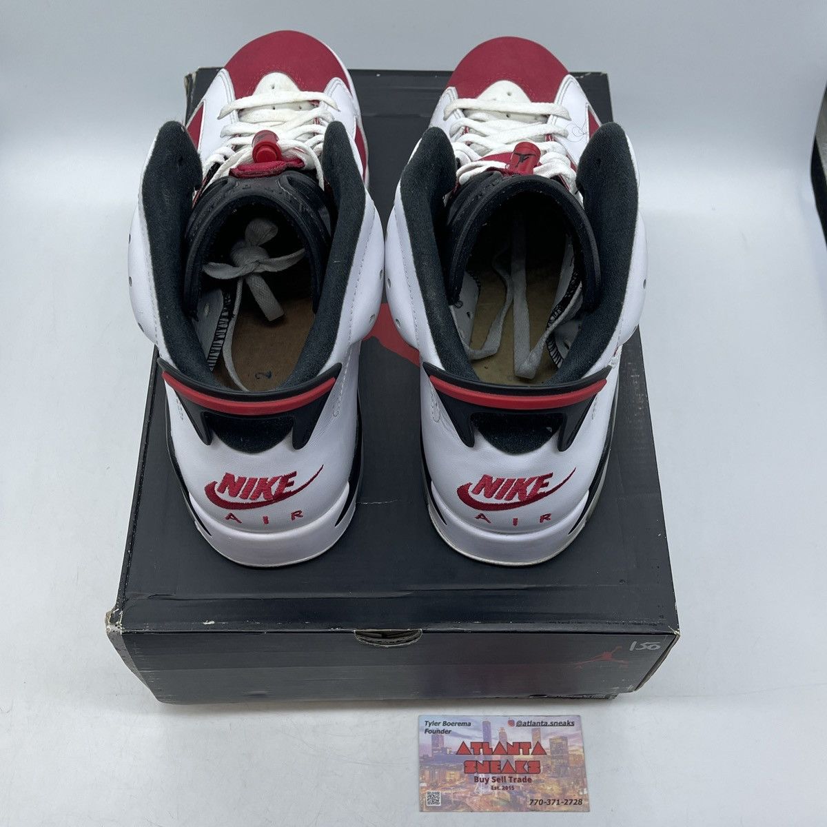 Jordan Brand Air Jordan 6 carmine Size US 10.5 / EU 43-44 - 6 Thumbnail