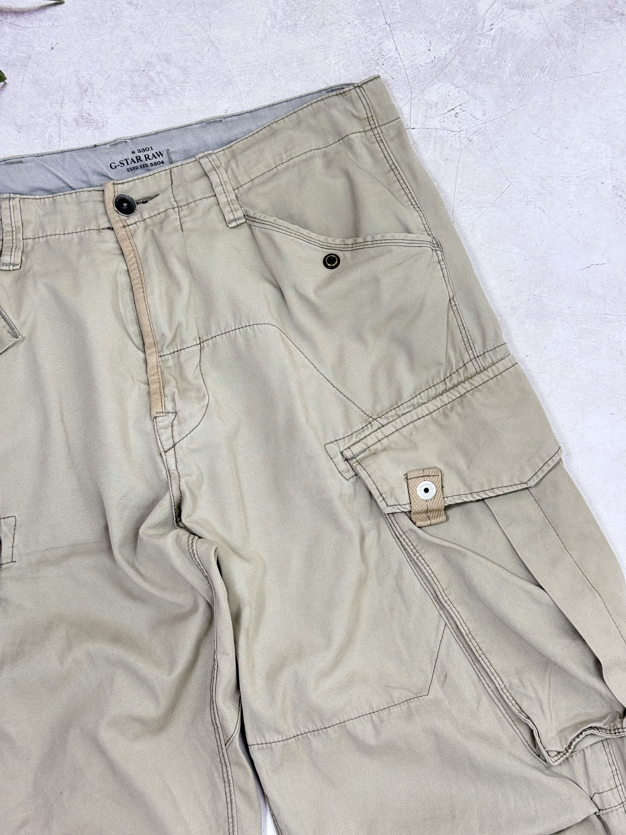G-Star G-Star Raw Cargo Pants Rovic Tapered Multipocket Size US 34 / EU 50 - 6 Thumbnail