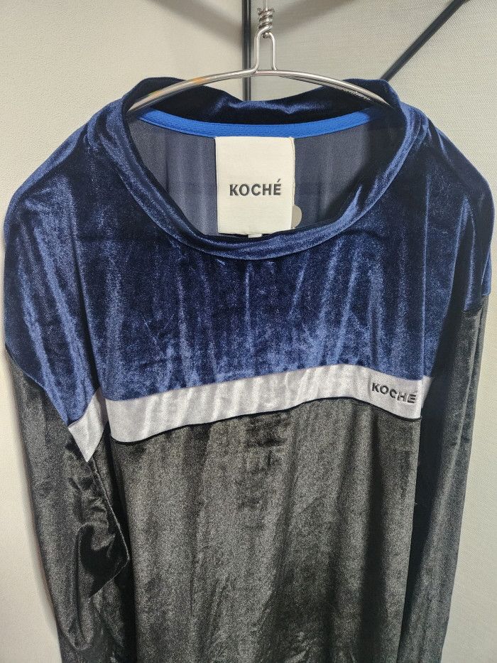 Other koche color block velvet sweatshirt Size US M / EU 48-50 / 2 - 2 Thumbnail