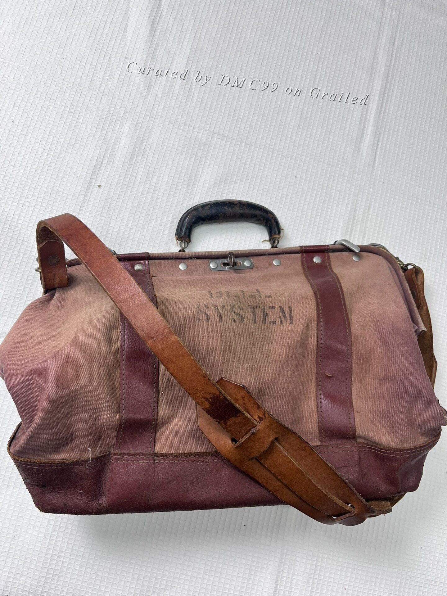Vintage Vintage Multi-Way Shoulder Handbag Size ONE SIZE - 1 Thumbnail