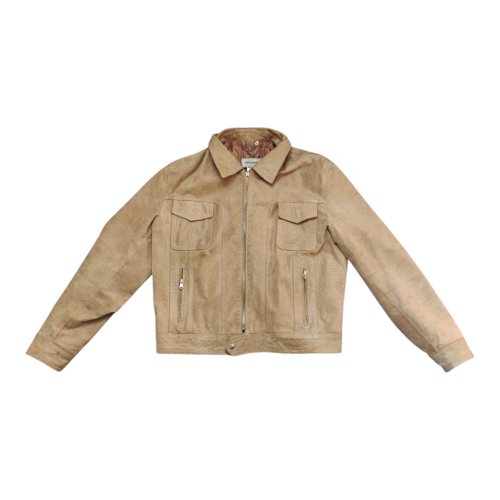 Vintage Rare Vintage Terranova Box-fit Beige Jacket Size US L / EU 52-54 / 3 - 1 Thumbnail